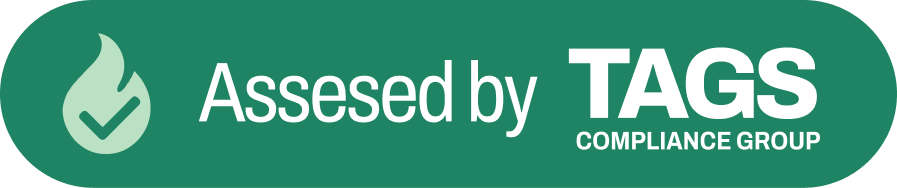 Assessed by Tags Compliance Group